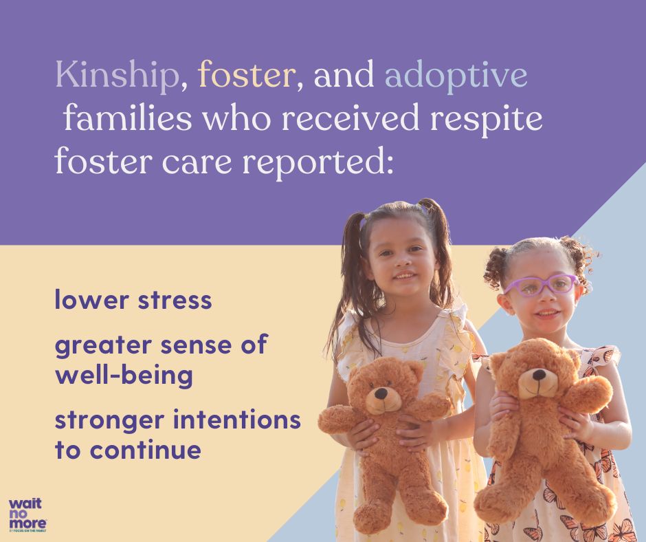 foster children with bears