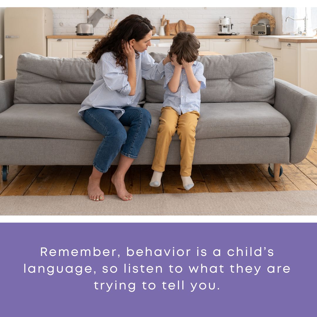 Remember, behavior is a child’s language, so listen to what they are trying to tell you. Here, a foster mother is trying to ask questions in order to understand her foster child's behavior.